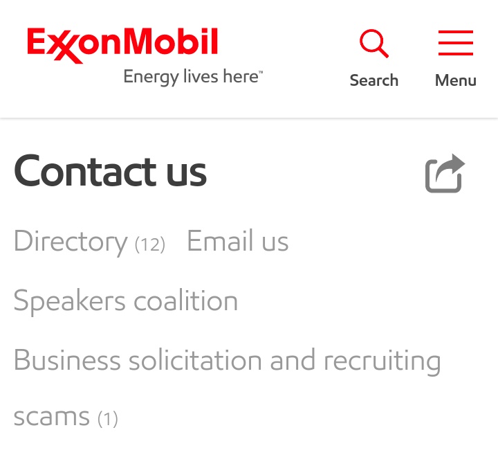 Exxon Mobil Customer Care Number