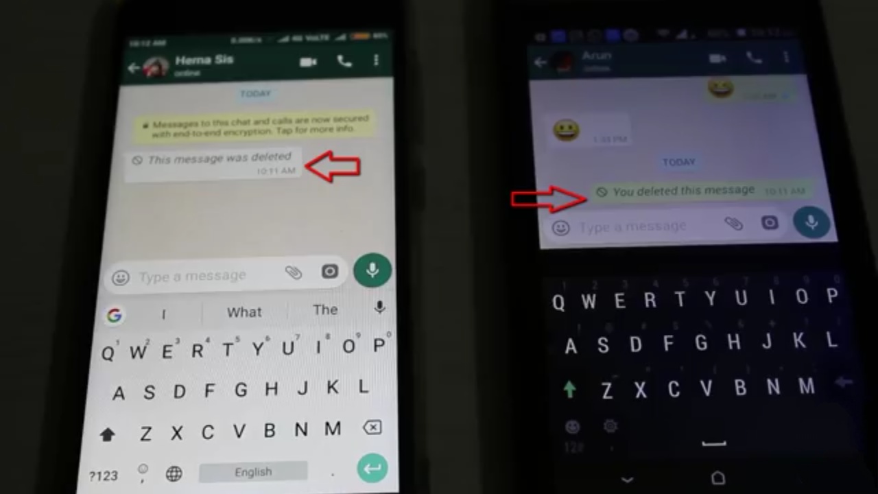 how to see deleted WhatsApp messages