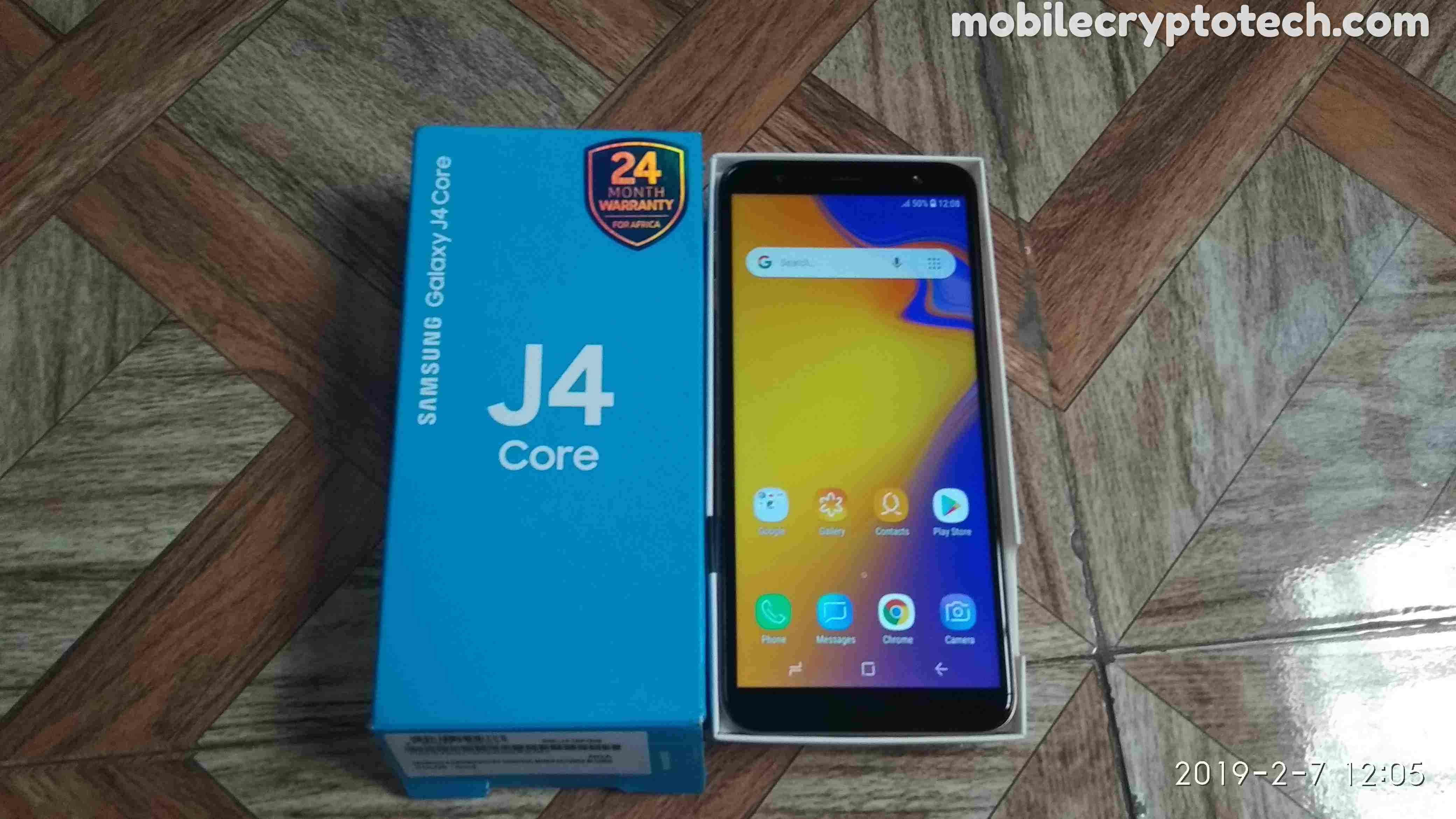 MCT Video: Samsung Galaxy J4 Core Unboxing & First Look