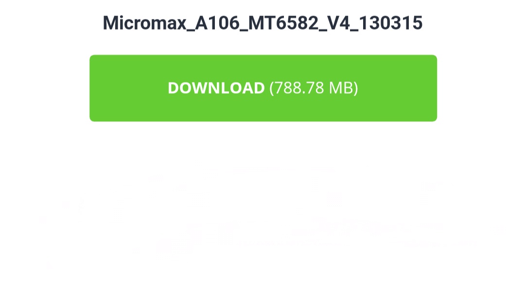 Micromax A106 flash file